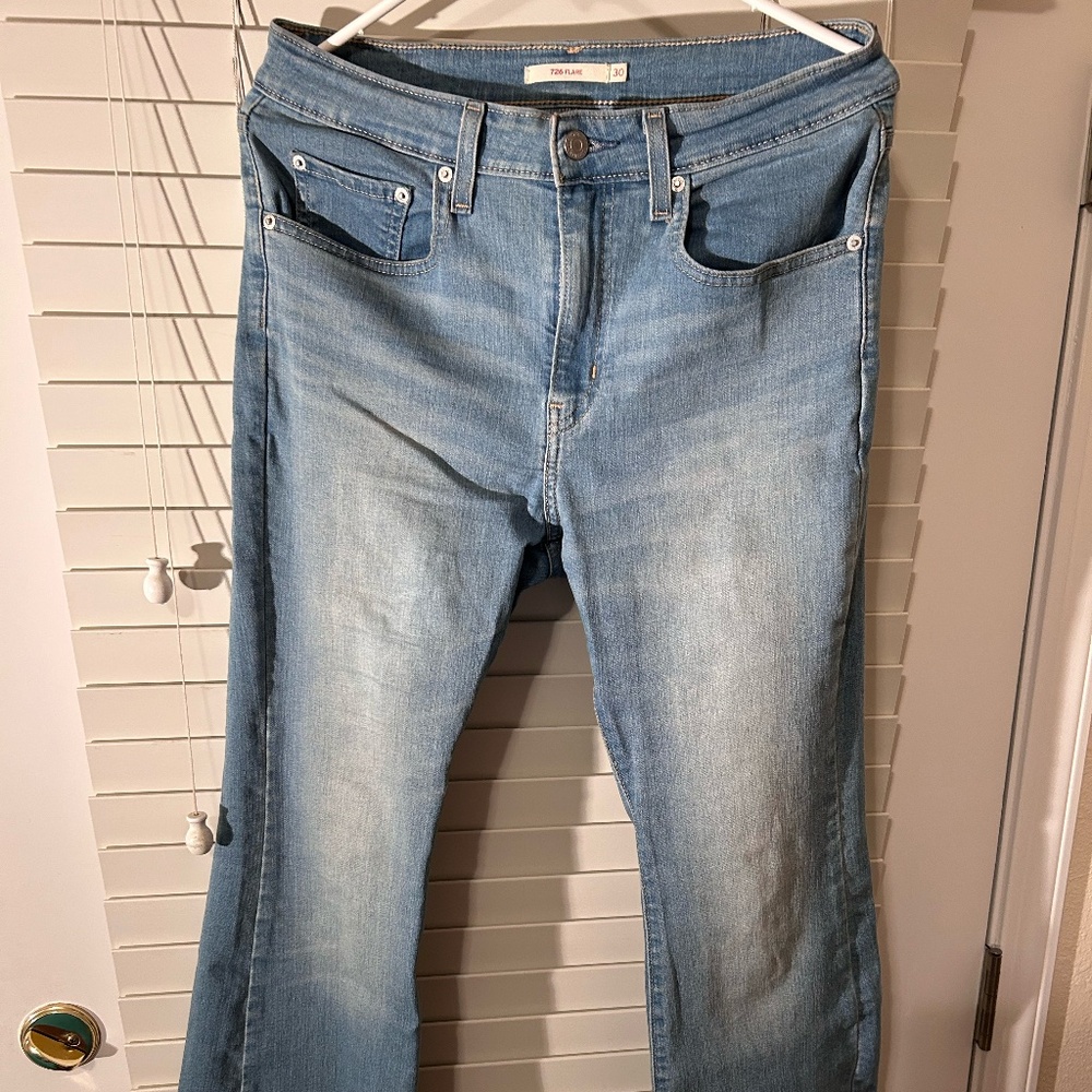 Levi's women's 726 flare 30 jeans